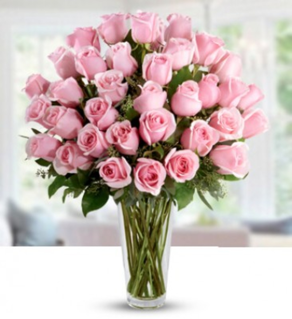 30 Stems Of Pink Roses